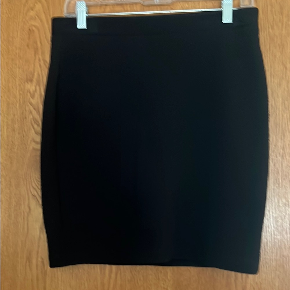 LOFT Black Pencil Mini Skirt for Work
